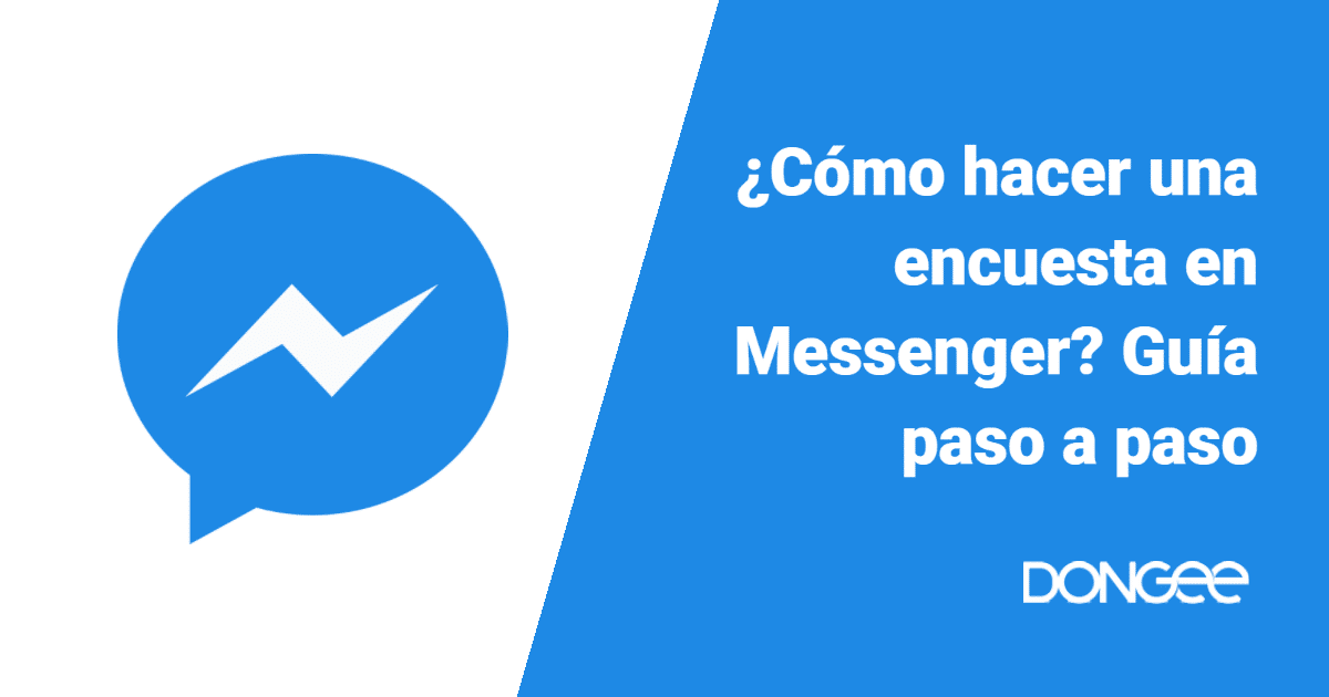 como hacer una encuesta en messenger