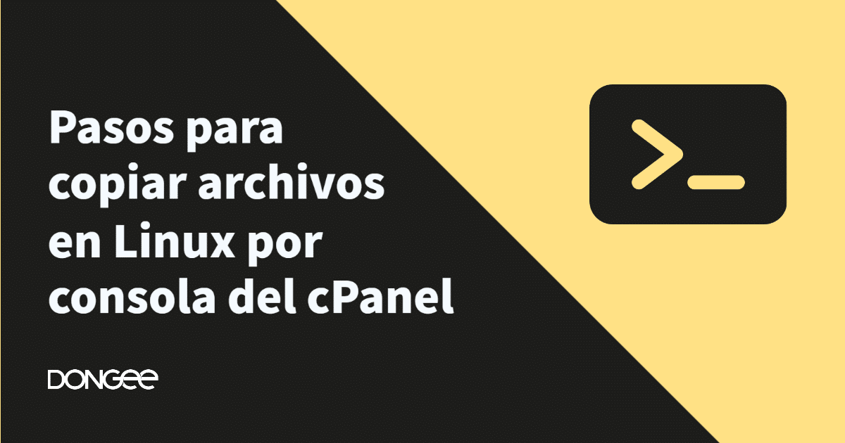 copiar archivos en linux