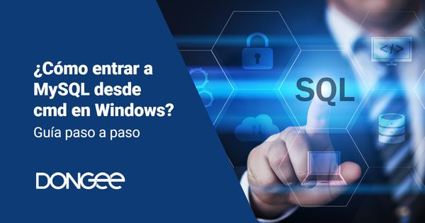 Como entrar a mysql desde cmd