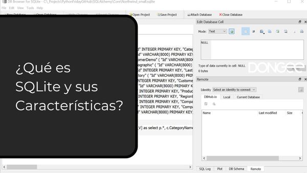 ¿Qué es SQLite y sus Características?