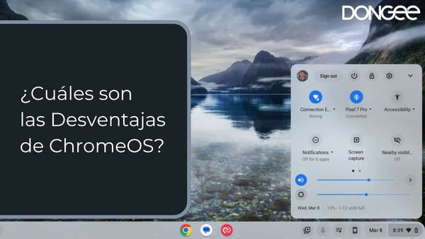 ¿Cuáles son las Desventajas de ChromeOS?