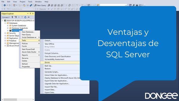 Ventajas y Desventajas de SQL Server