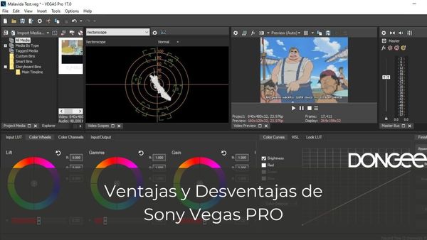 Ventajas y Desventajas de Sony Vegas PRO